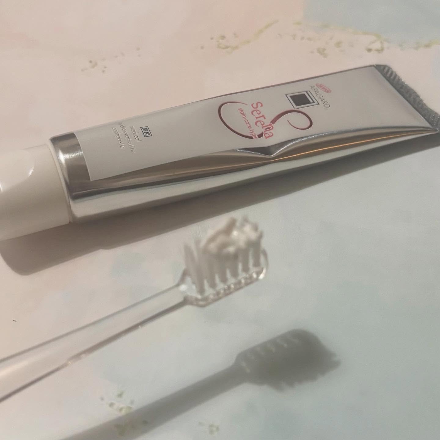 アパガードクリスタル歯ブラシ/アパガード/歯ブラシを使ったクチコミ（3枚目）