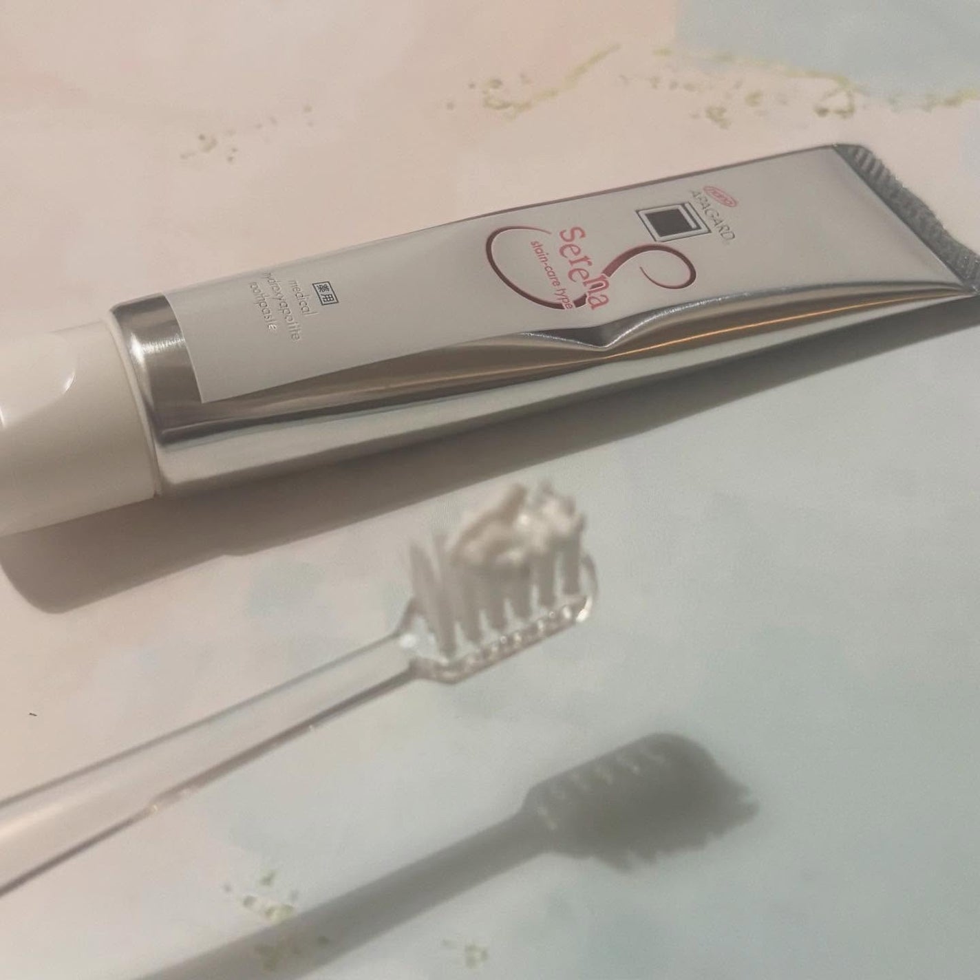 アパガードクリスタル歯ブラシ/アパガード/歯ブラシを使ったクチコミ(3枚目)