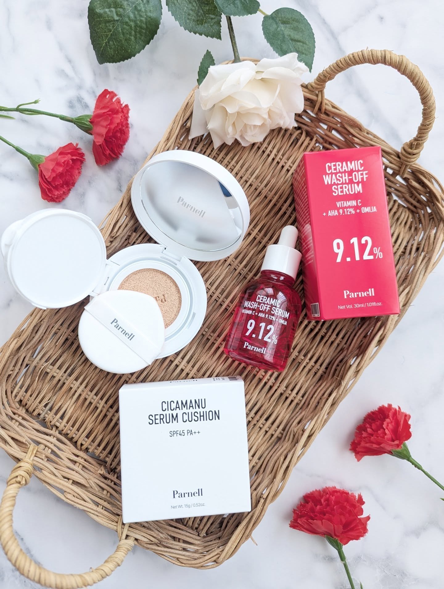 シカマヌ　セラム　クッションファンデ/parnell/クッションファンデーションを使ったクチコミ（1枚目）