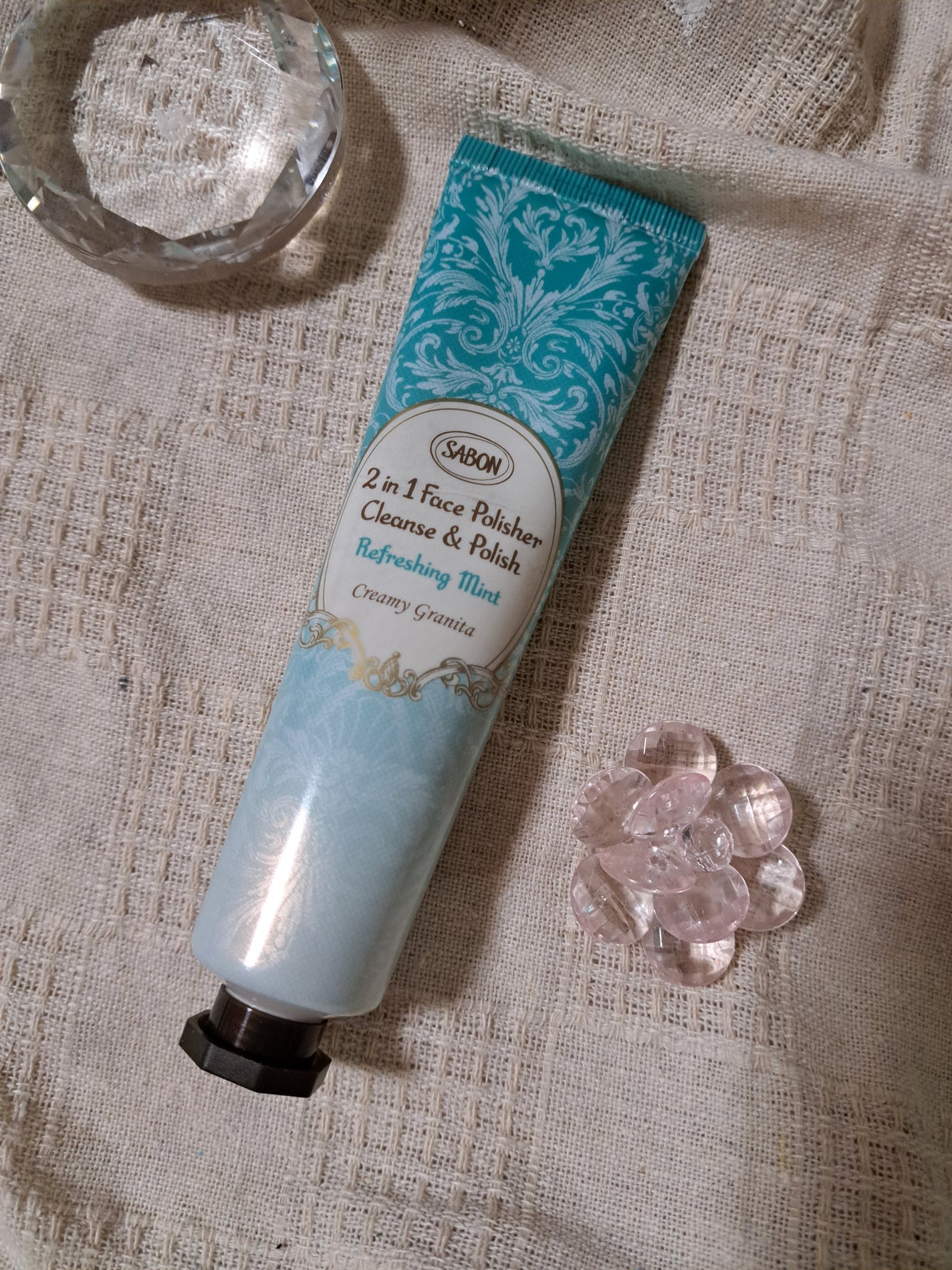 フェイスポリッシャー リフレッシング(ミント)/SABON/スクラブ・ゴマージュを使ったクチコミ(3枚目)