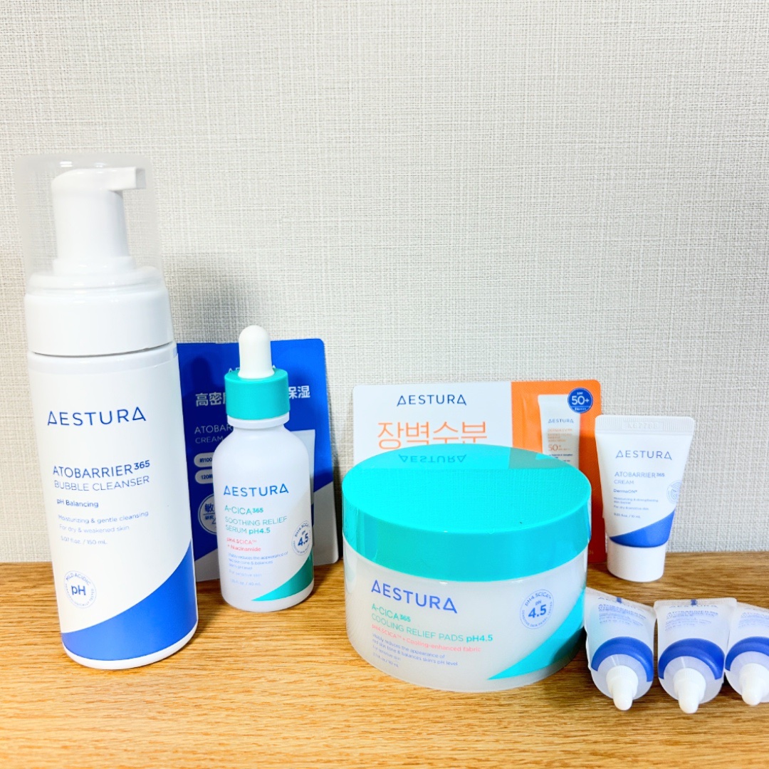 アトバリア365 バブルクレンザー/AESTURA/泡洗顔を使ったクチコミ（1枚目）