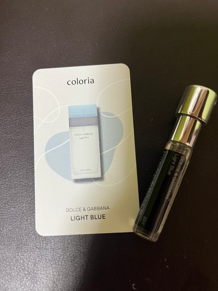 LIGHT BLUE EAU DE TOILETTEïŒã©ã€ããã«ãŒ ãªãŒããã¯ã¬ïŒ/DOLCE&GABBANA BEAUTY/éŠæ°Ž(ã¬ãã£ãŒã¹)ã䜿ã£ãã¯ãã³ãïŒ1æç®ïŒ