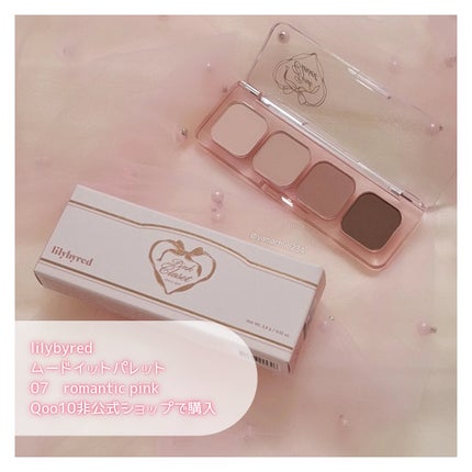 MOOD IT PALETTE/lilybyred/アイシャドウパレットを使ったクチコミ(2枚目)