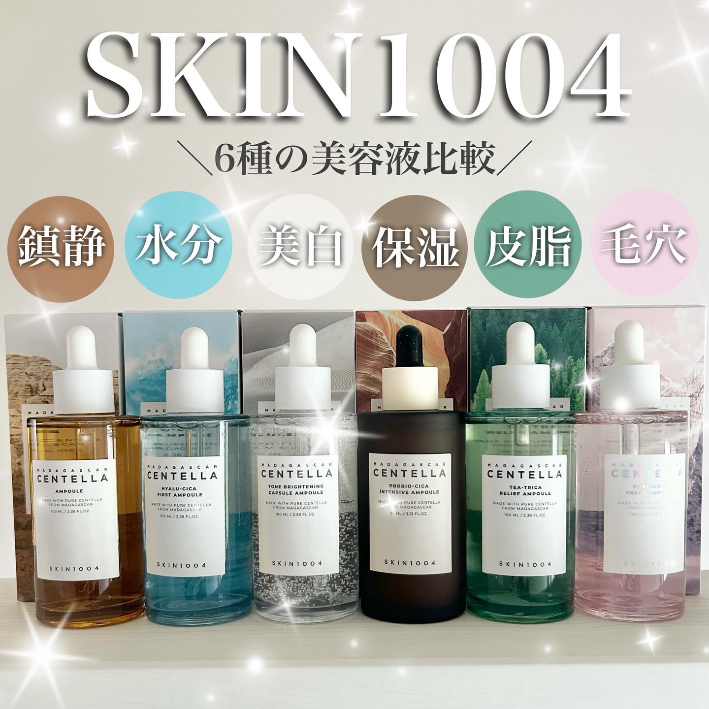 ヒアルーシカ ファースト アンプル/SKIN1004/ブースター・導入液を使ったクチコミ（1枚目）