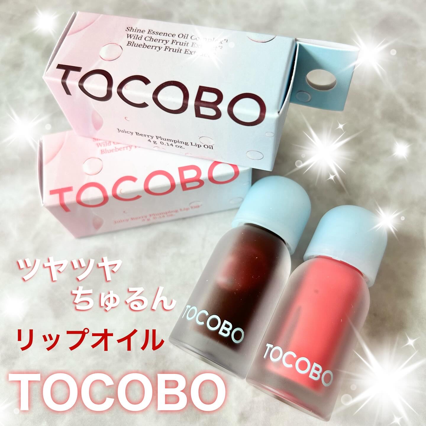 ジューシーベリープランピングリップオイル 14 ピーチネクター/TOCOBO/リップグロスを使ったクチコミ（1枚目）