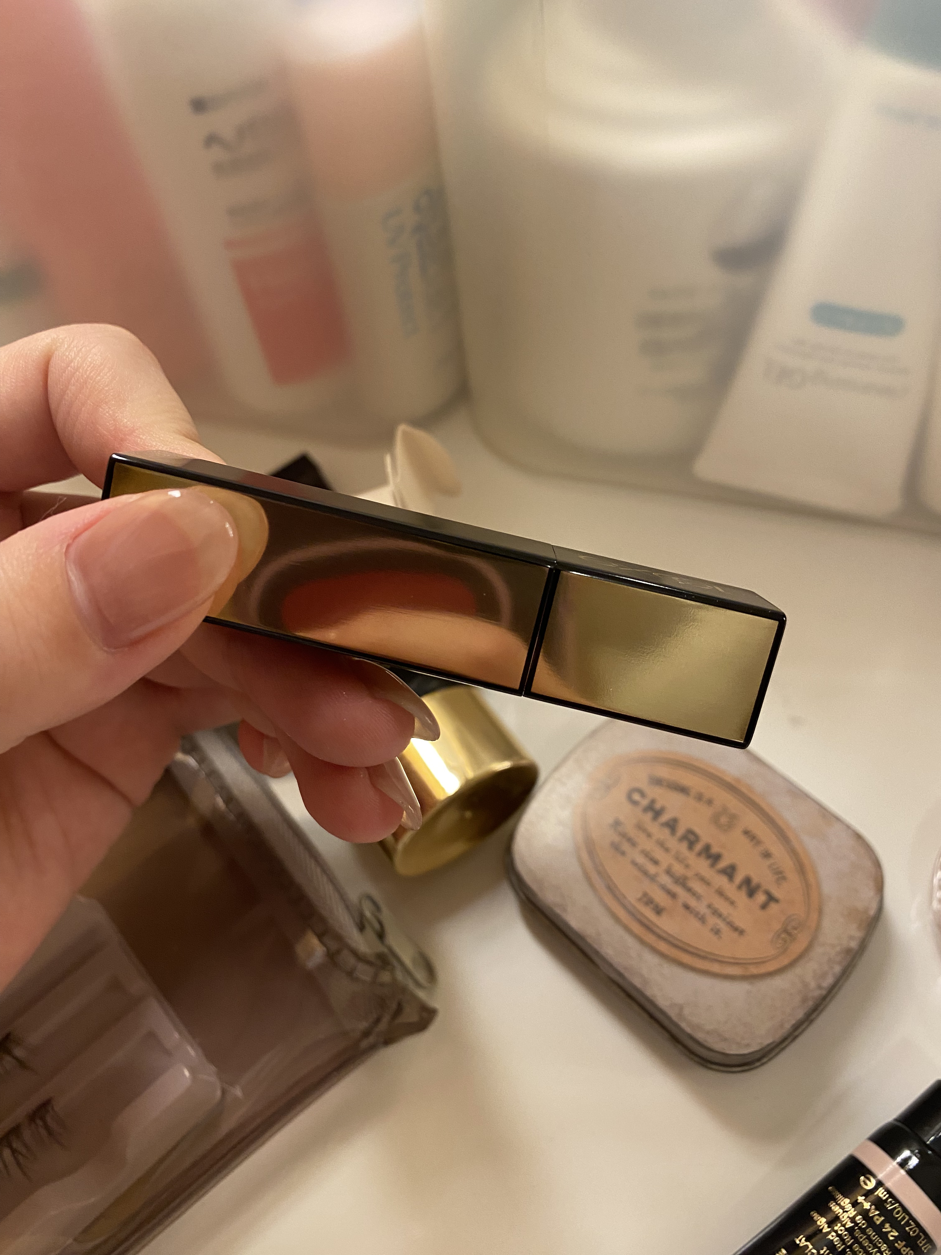 リップケア　ブラー/excel/リップクリームを使ったクチコミ（3枚目）