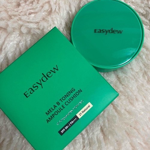 イージーデュー メラB トーニングアンプルクッション/Easydew/クッションファンデーションを使ったクチコミ（2枚目）