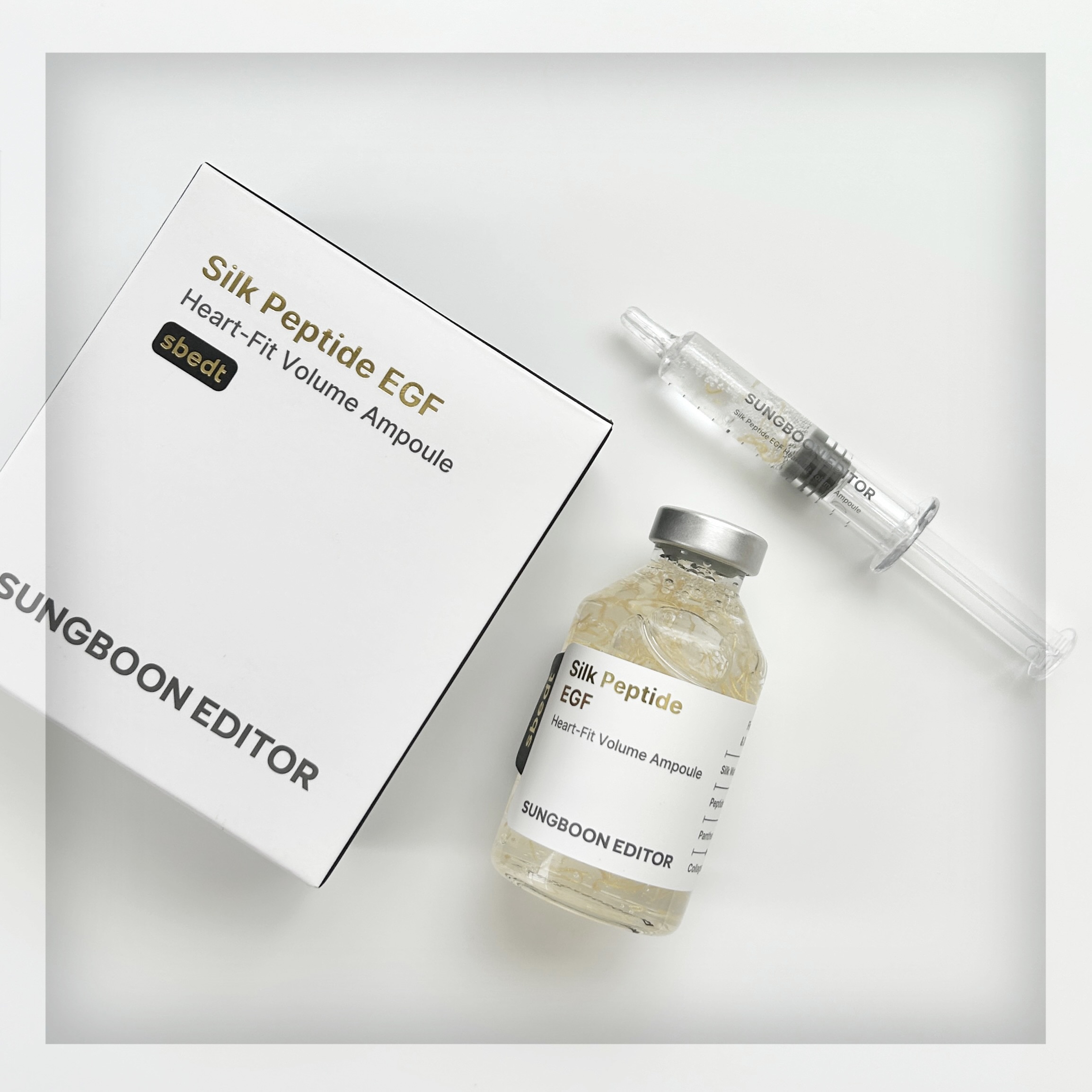 シルクペプチドインテンシブリフティングアンプル/SUNGBOON EDITOR（成分エディター）/美容液を使ったクチコミ（1枚目）