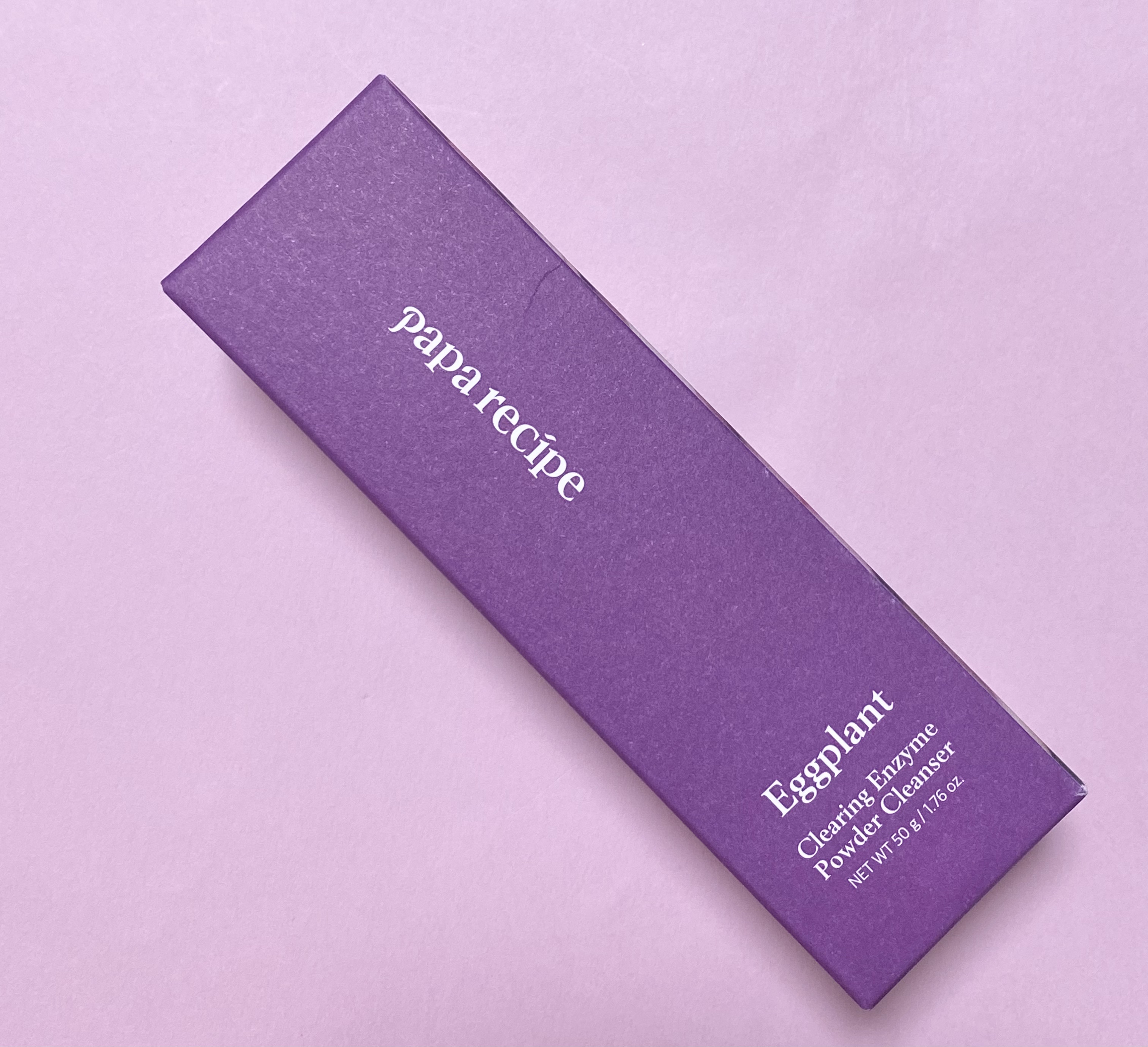 ナスクリアリング酵素洗顔パウダー/PAPA RECIPE/洗顔パウダーを使ったクチコミ（1枚目）