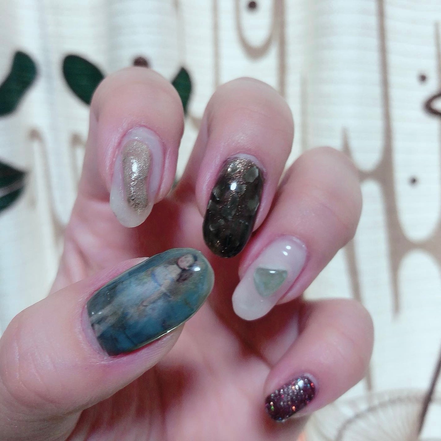 BRG ジェルネイル/DAISO/ジェルネイルを使ったクチコミ(1枚目)