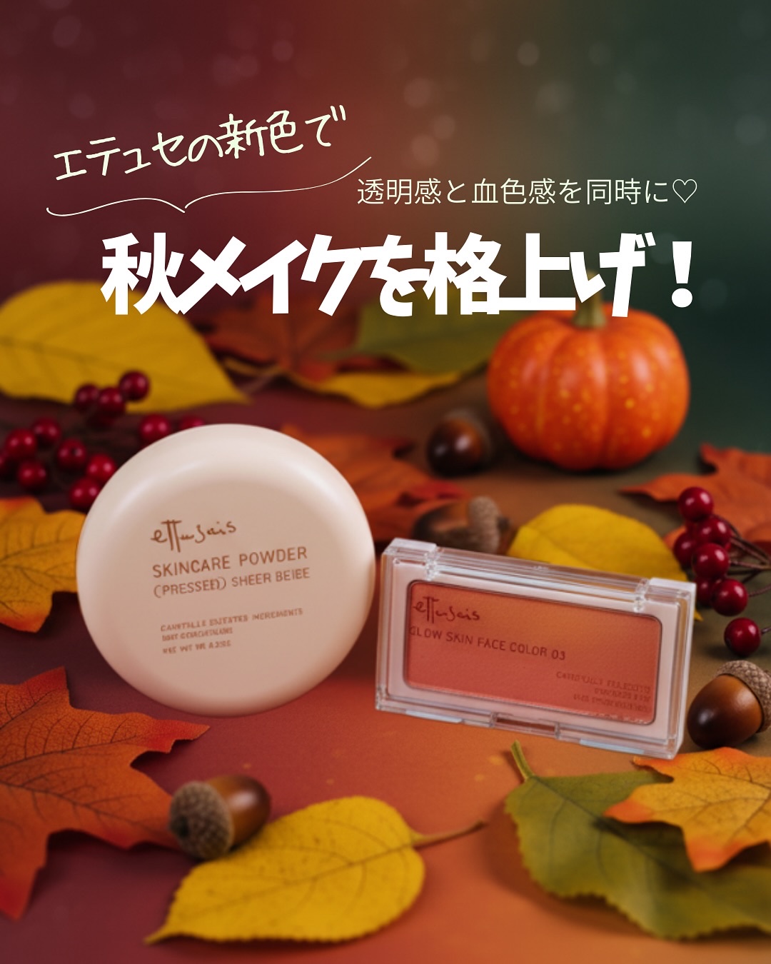 エテュセ スキンケアパウダー (プレスト)/ettusais/プレストパウダーを使ったクチコミ（1枚目）