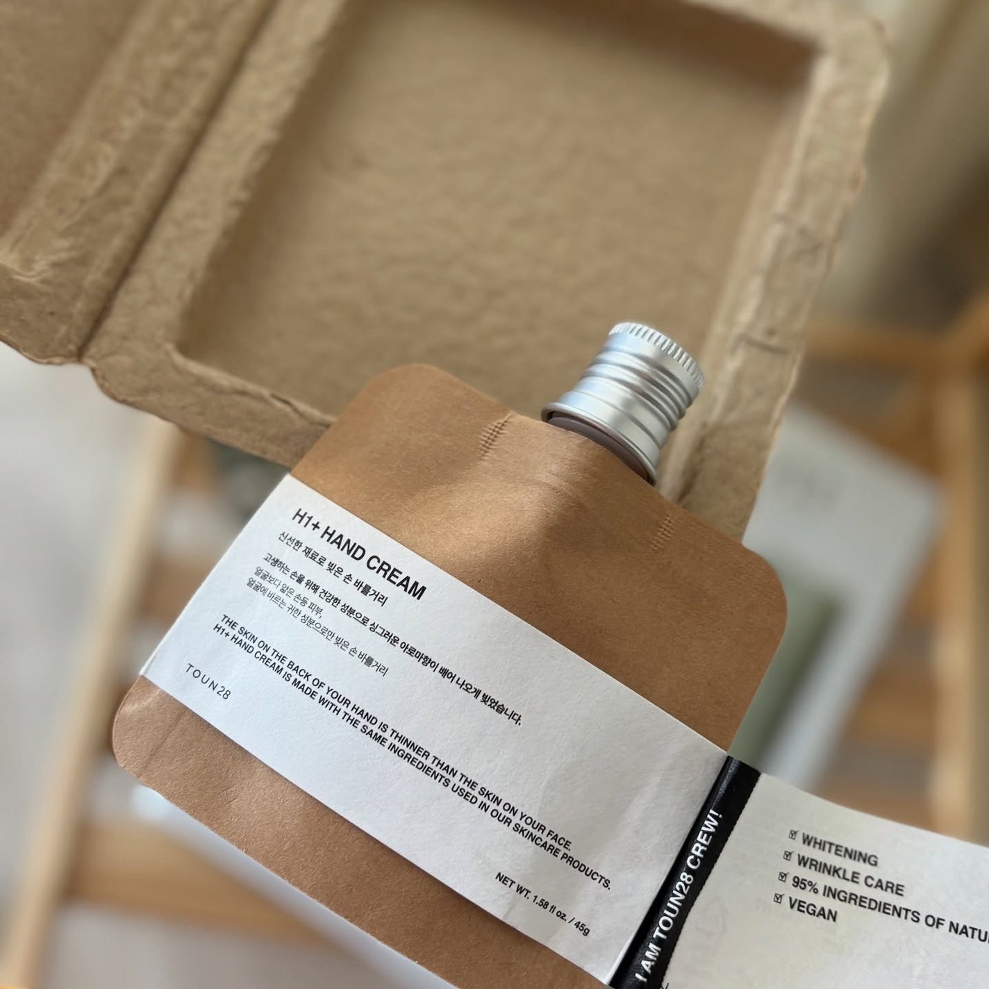 ORGANIC 69% H1 HAND CREAM/TOUN28/ハンドクリームを使ったクチコミ(5枚目)