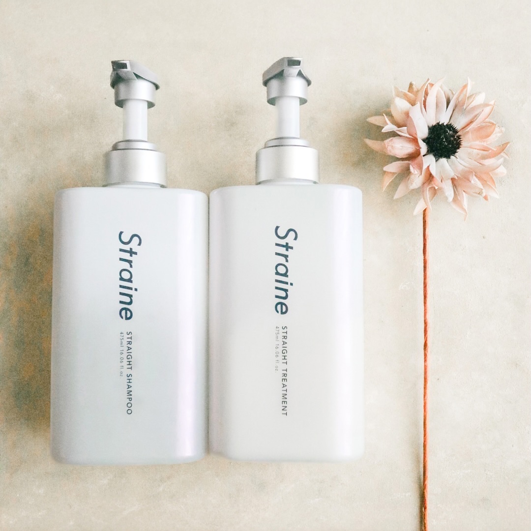 ストレートシャンプー/ストレートトリートメント ホワイトブロッサムの香り/Straine/市販シャンプーを使ったクチコミ（2枚目）