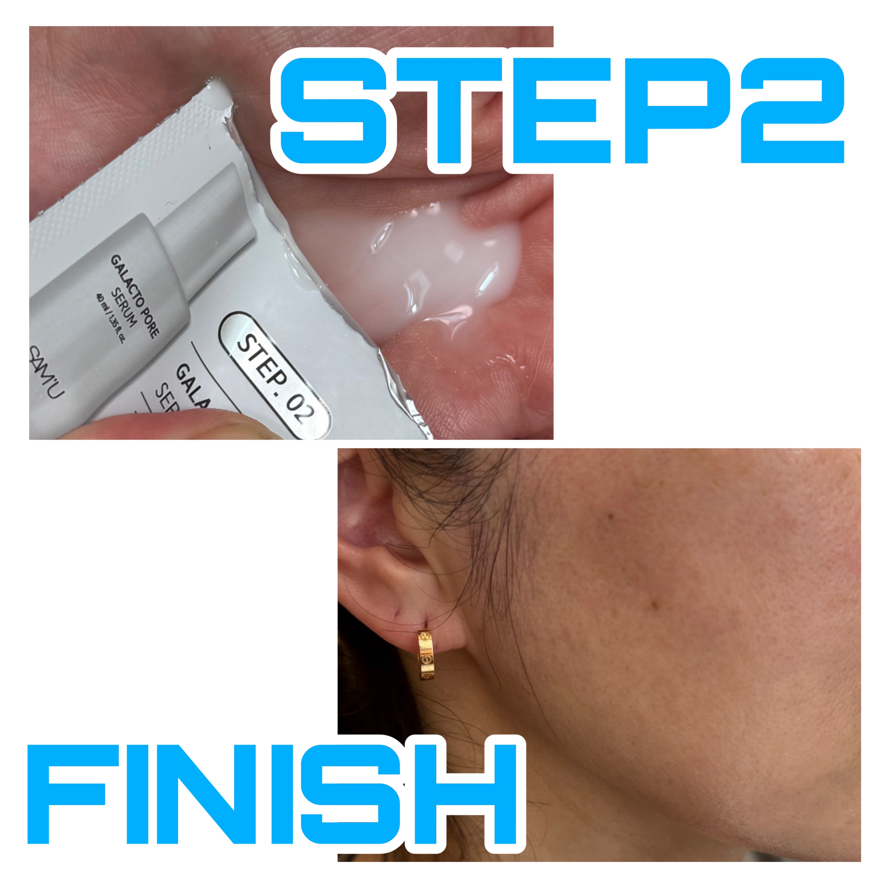 サミュ ガラクトポア ディープクリーン 2ステップマスク/SAM'U/シートマスク・パックを使ったクチコミ（3枚目）