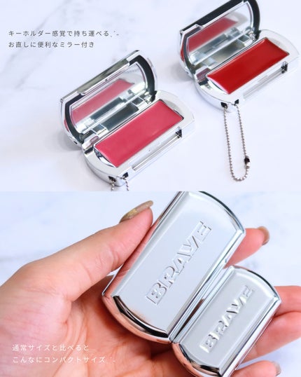 BRAYE LIPSLEEK/BRAYE/口紅を使ったクチコミ(7枚目)