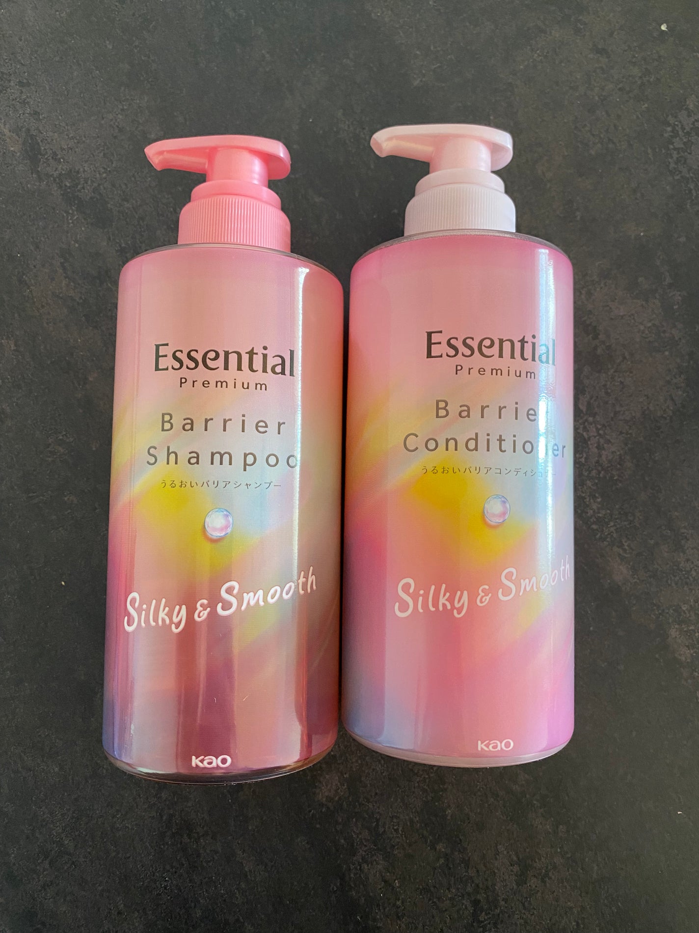エッセンシャルプレミアム バリアシャンプー・コンディショナー シルキー&スムース/エッセンシャル/市販シャンプーを使ったクチコミ(1枚目)