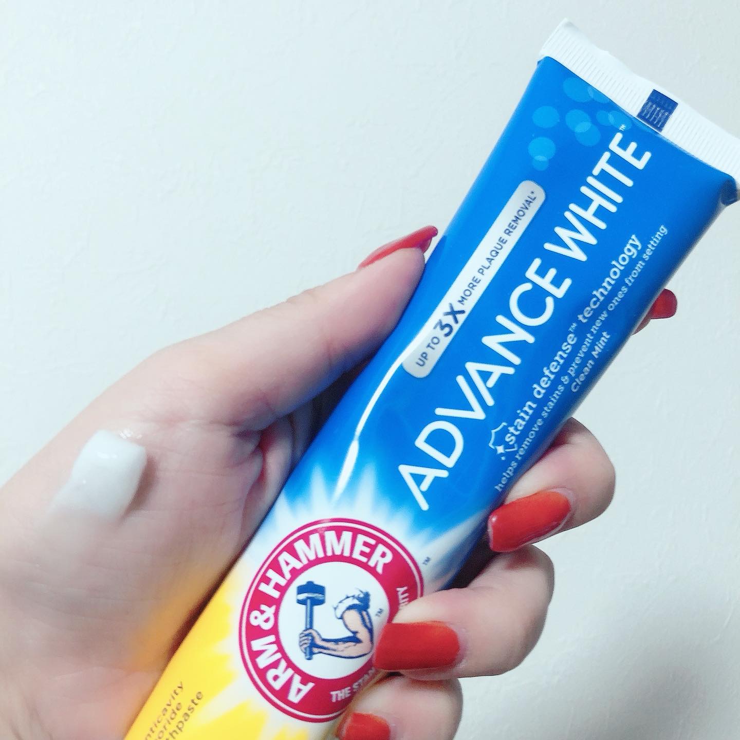 AdvanceWhite/Arm & Hammer/歯磨き粉を使ったクチコミ（2枚目）