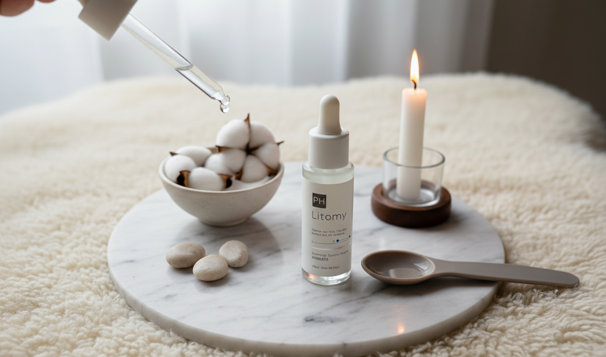 バランシング ブースターセラム　スムース/Litomy/美容液を使ったクチコミ（3枚目）