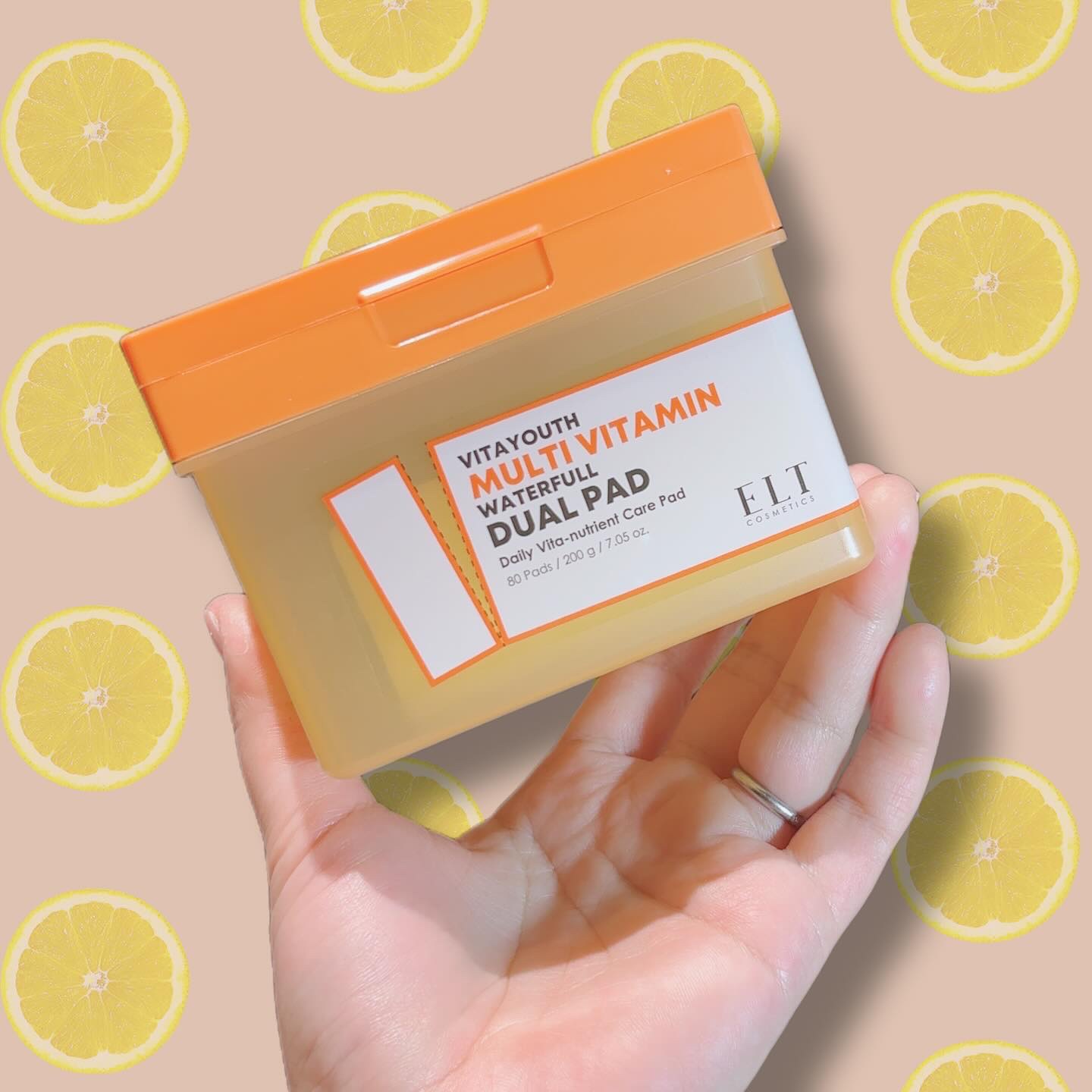 ビタユース マルチビタミンウォーターフルデュアルパッド/ELT COSMETICS/トナーパッドを使ったクチコミ（2枚目）