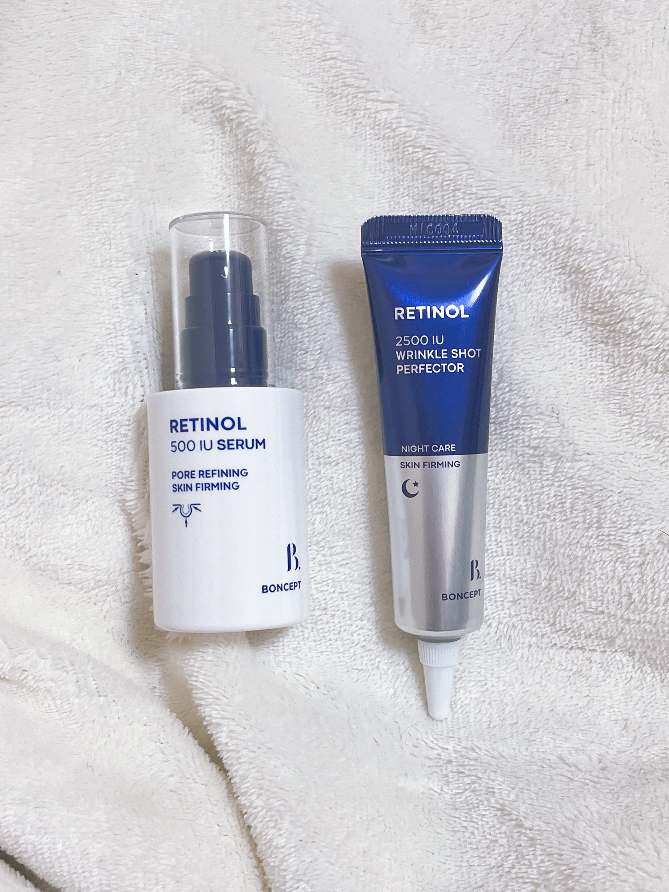 レチノール2500IUリンクルショットパーフェクター/BONCEPT/美容液を使ったクチコミ（3枚目）