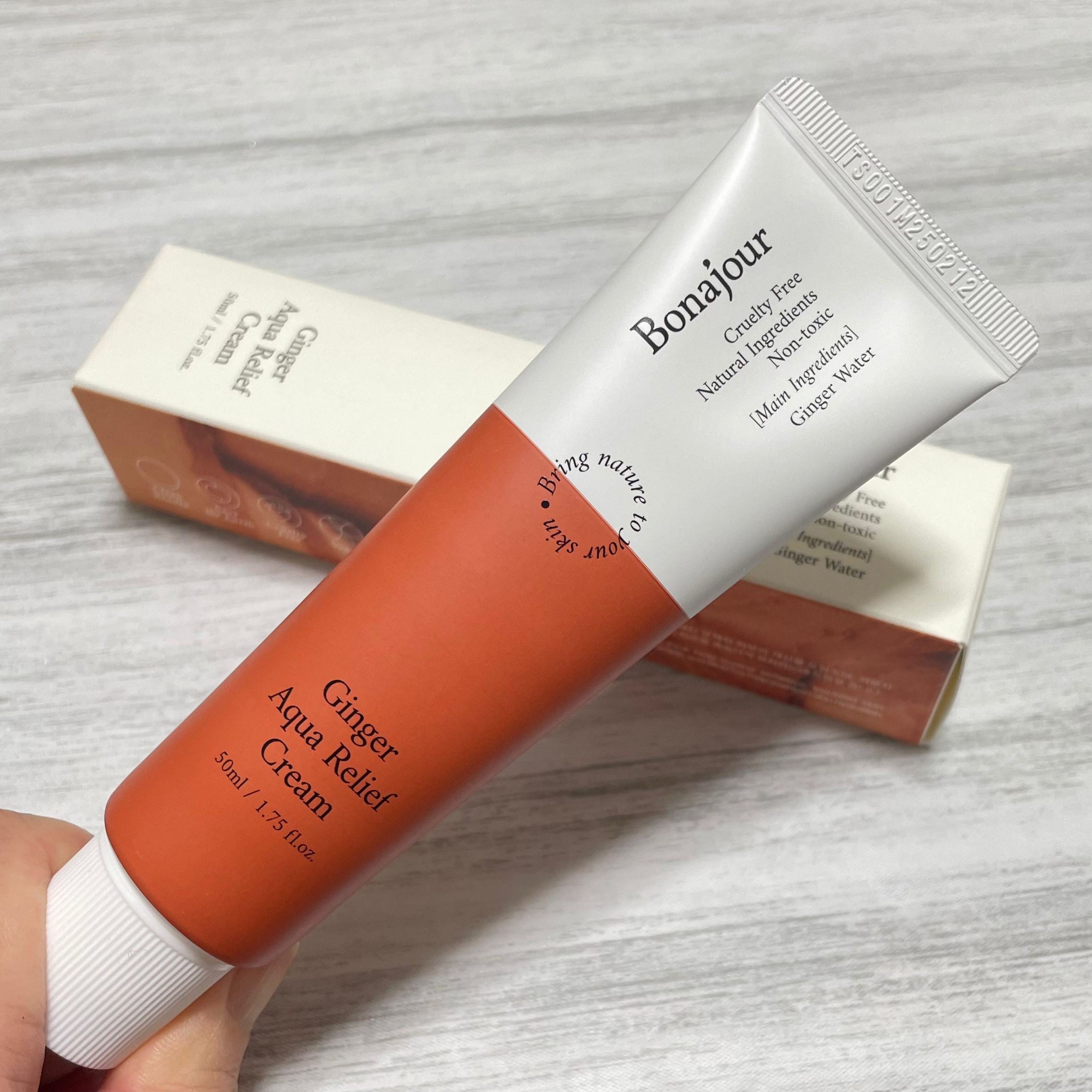 ジンジャーアクアリリーフパッド 60枚/Bonajour/トナーパッドを使ったクチコミ（2枚目）