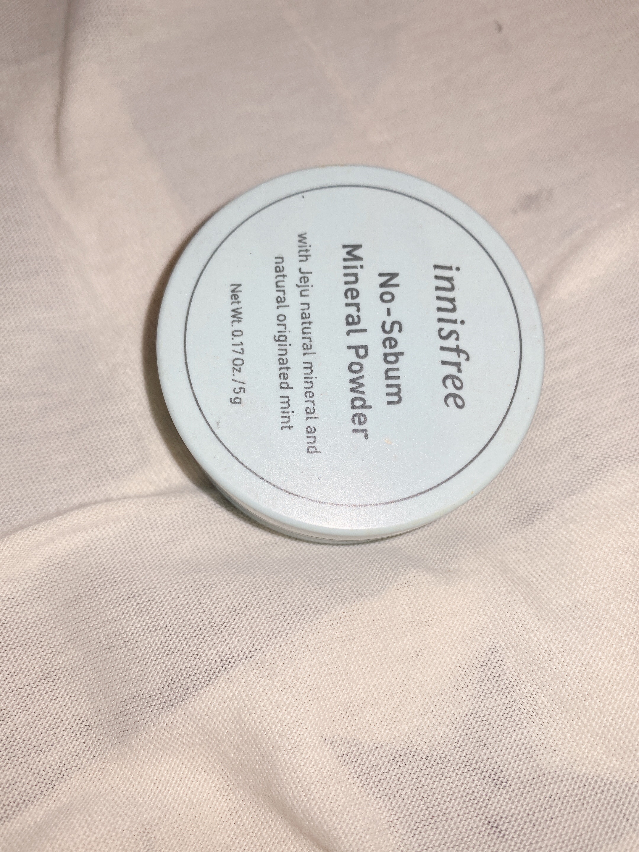 ノーセバム　ミネラルパクト　S ノーセバム ミネラルパクト/innisfree/プレストパウダーを使ったクチコミ（1枚目）