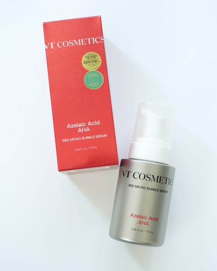 AZ AHA レッドマイクロバブルセラム/VT/美容液を使ったクチコミ(6枚目)