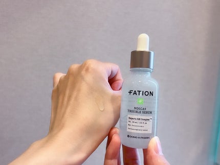 ノスカナイン トラブル セラム/FATION/美容液を使ったクチコミ(3枚目)