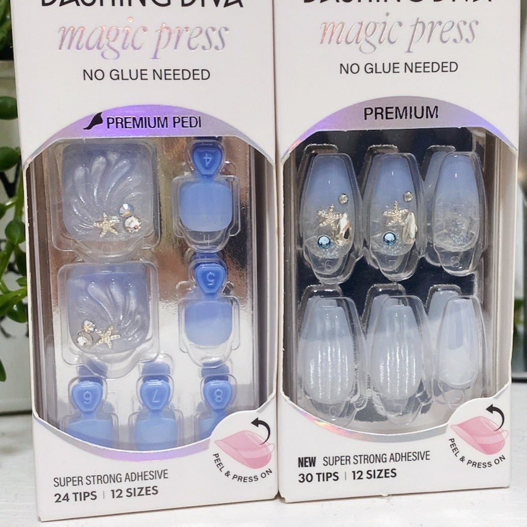 DASHING DIVA magic press NO GLUE NEEDED/DASHINGDIVA MAGICPRESS/ネイルチップ・パーツを使ったクチコミ(2枚目)