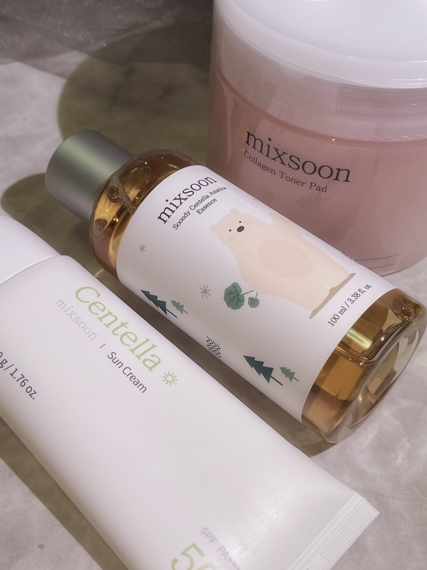 コラーゲントナーパッド/mixsoon/トナーパッドを使ったクチコミ（1枚目）
