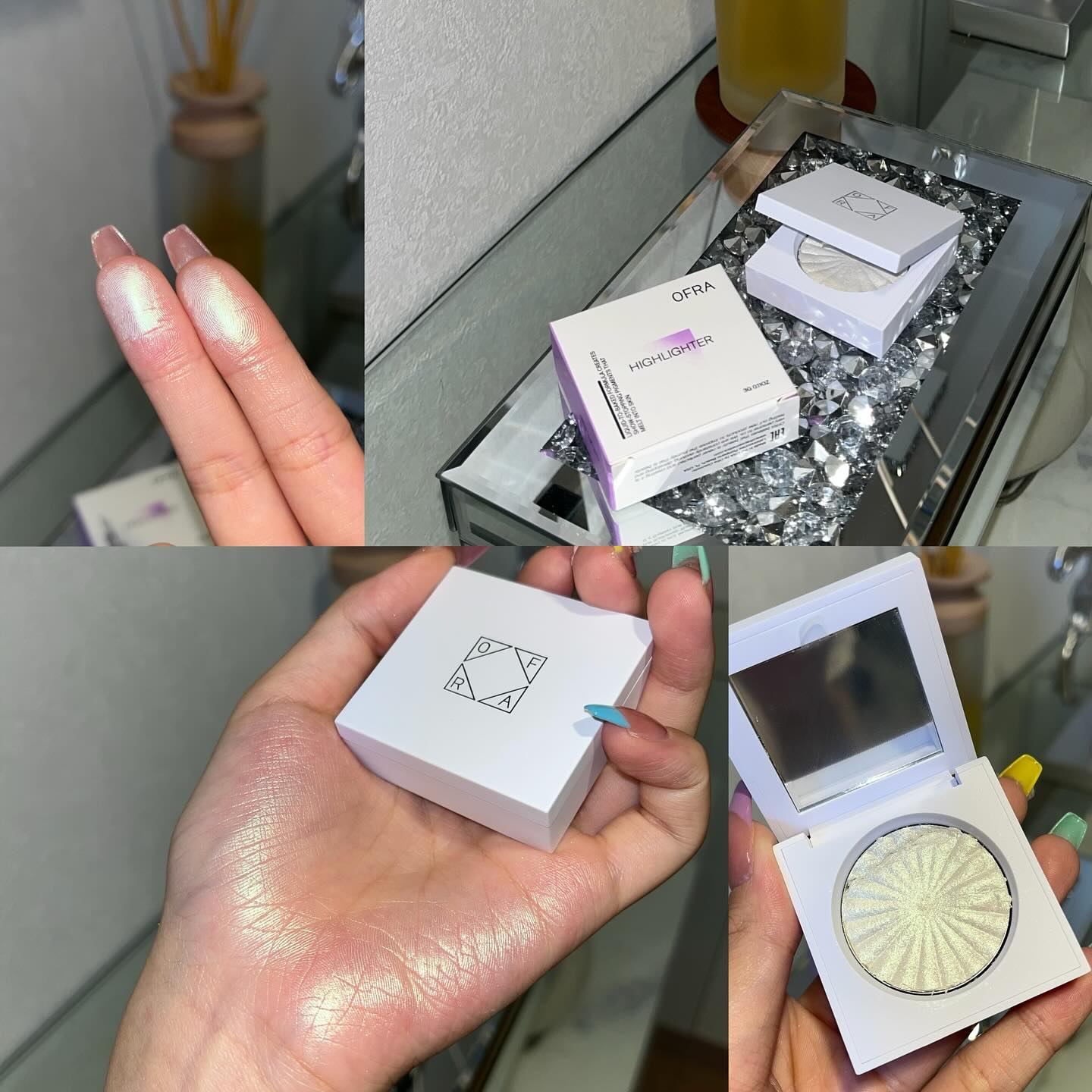 OFRA mini Highlighter/Ofra Cosmetics/パウダーハイライトを使ったクチコミ（1枚目）