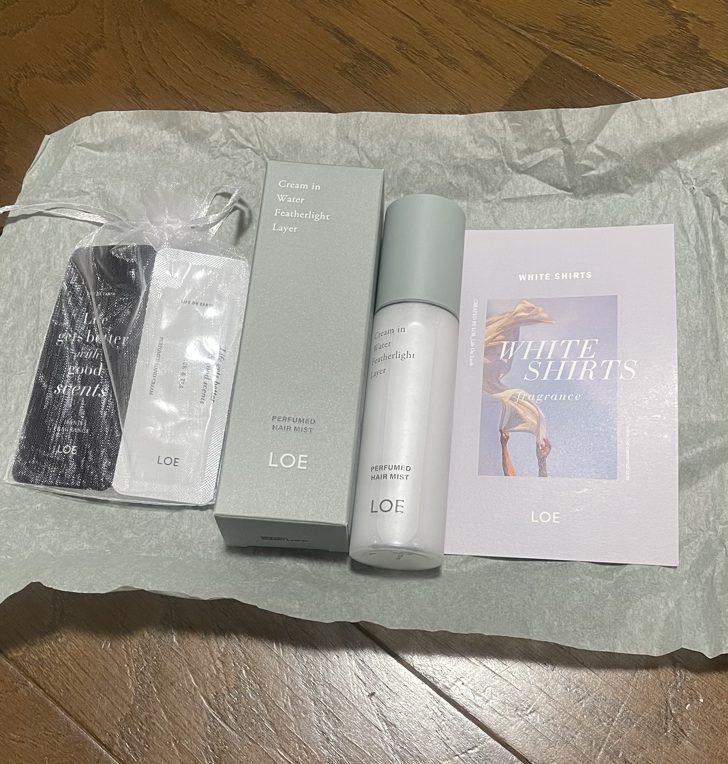 PERFUMED HAIR MIST/LOE/ヘアミストを使ったクチコミ（2枚目）