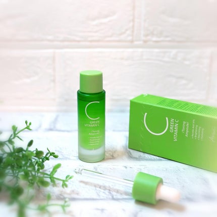 アリウル グリーンビタミンC トーニングセラム(アンプル)/Ariul/美容液を使ったクチコミ(4枚目)