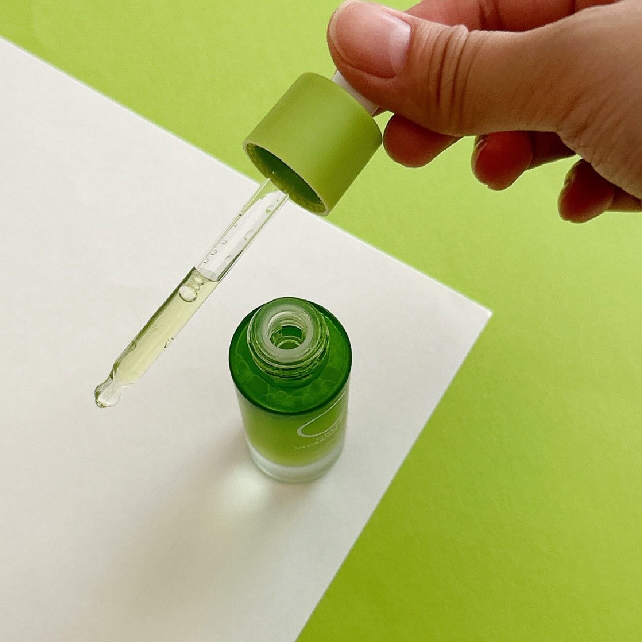 アリウル グリーンビタミンC トーニングセラム(アンプル)/Ariul/美容液を使ったクチコミ(3枚目)