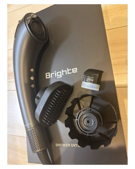 SHOWER DRYER/Brighte/ドライヤーを使ったクチコミ(1枚目)