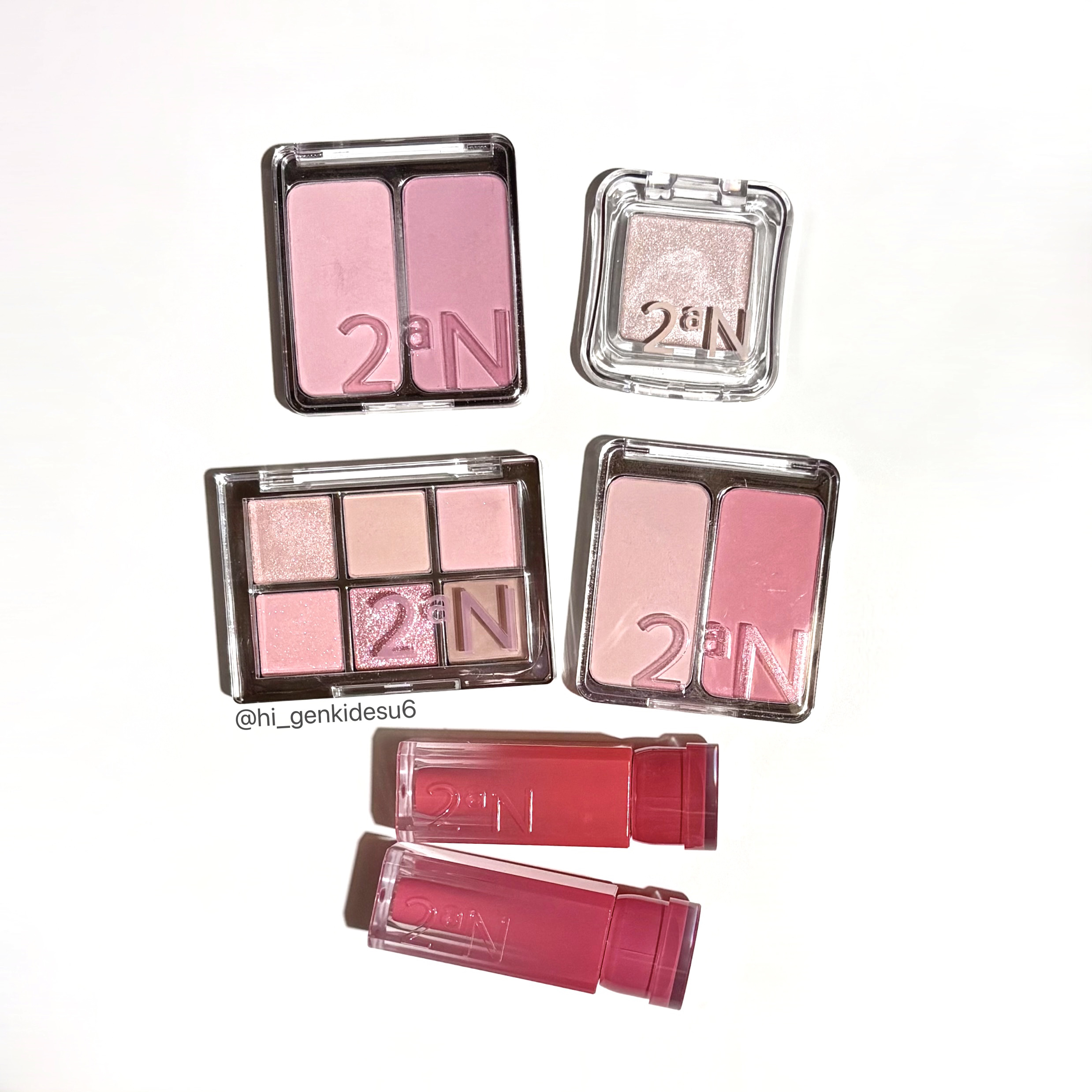 #PR 2aN新作🩷🫧🩵
Love Bubble Collection︎︎️ ໒꒱𓂃⟡.·
提供品 (一部購入品)
────────────
‪
◾︎ BETTER ME EYE PALETTE (¥2,200)
16 Bubble