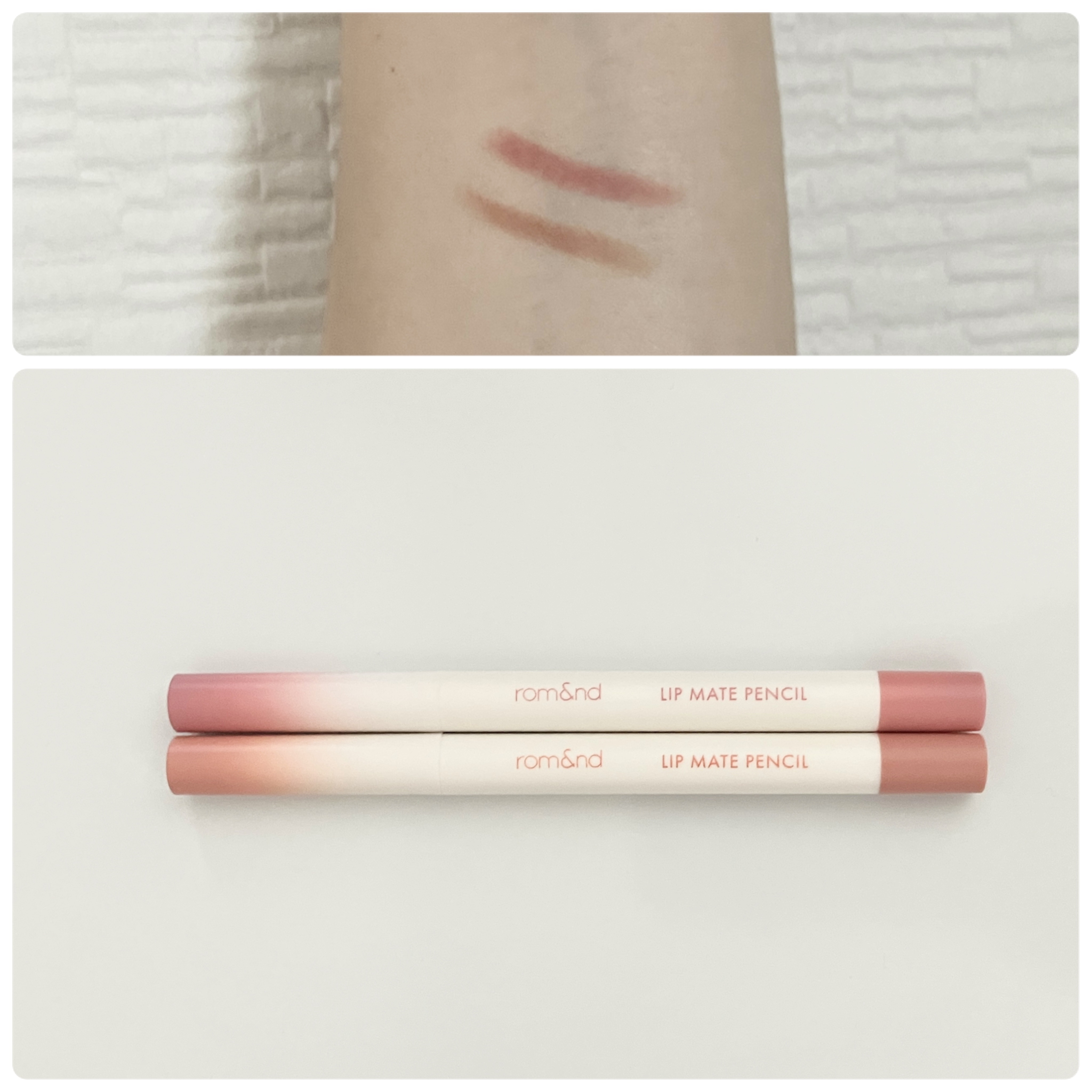 rom&nd リップメイトペンシル/rom&nd/リップライナーを使ったクチコミ（1枚目）