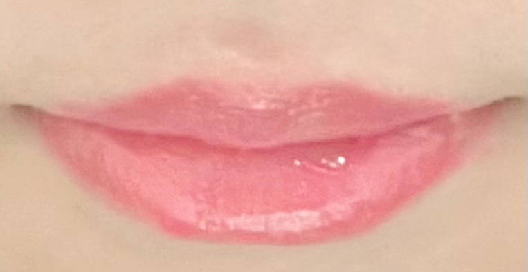 ケア/ティントバームキーリング 02 ハッピーガール/AMUSE/リップグロスを使ったクチコミ（3枚目）