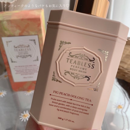 パフュームボディウォッシュ フィグピーチウーロンティー/TEABLESS/ボディソープを使ったクチコミ(5枚目)