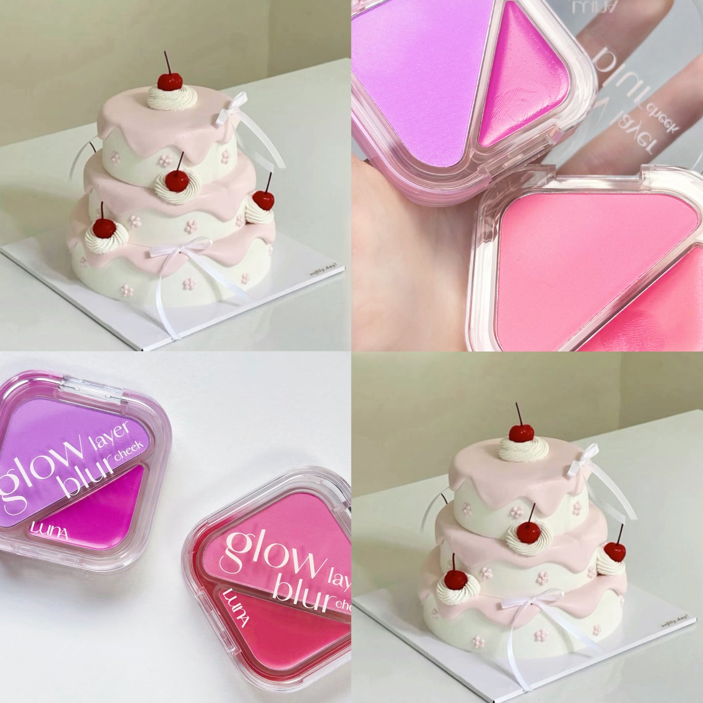 グローレイヤーブラーチーク/LUNA/パウダーチークを使ったクチコミ(4枚目)