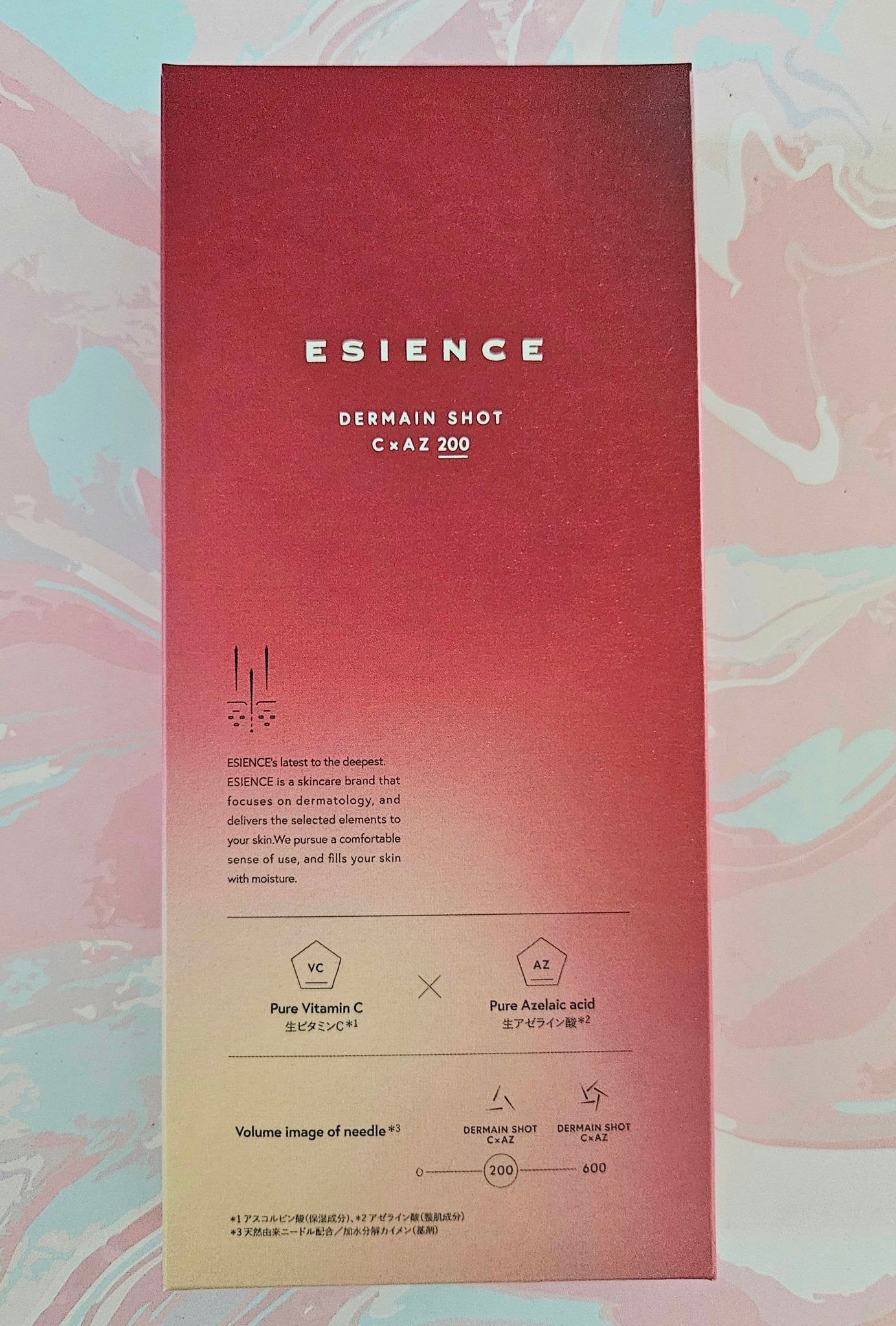 C×AZ ダーマインショット200/ESIENCE/美容液を使ったクチコミ(1枚目)