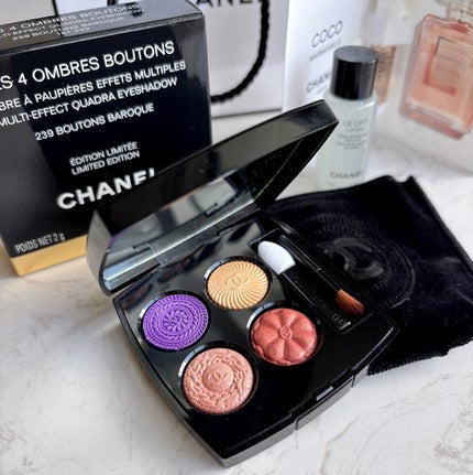 レ キャトル オンブル ブトン/CHANEL/アイシャドウパレットを使ったクチコミ(1枚目)