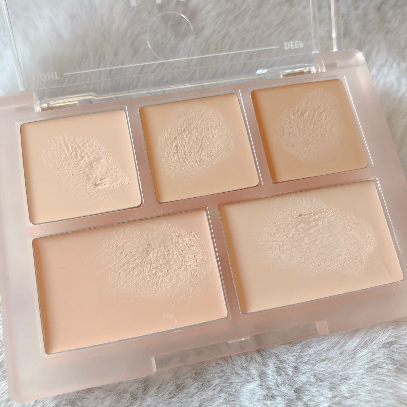 コンシールブレンダーパレット/LUNA/パレットコンシーラーを使ったクチコミ(3枚目)