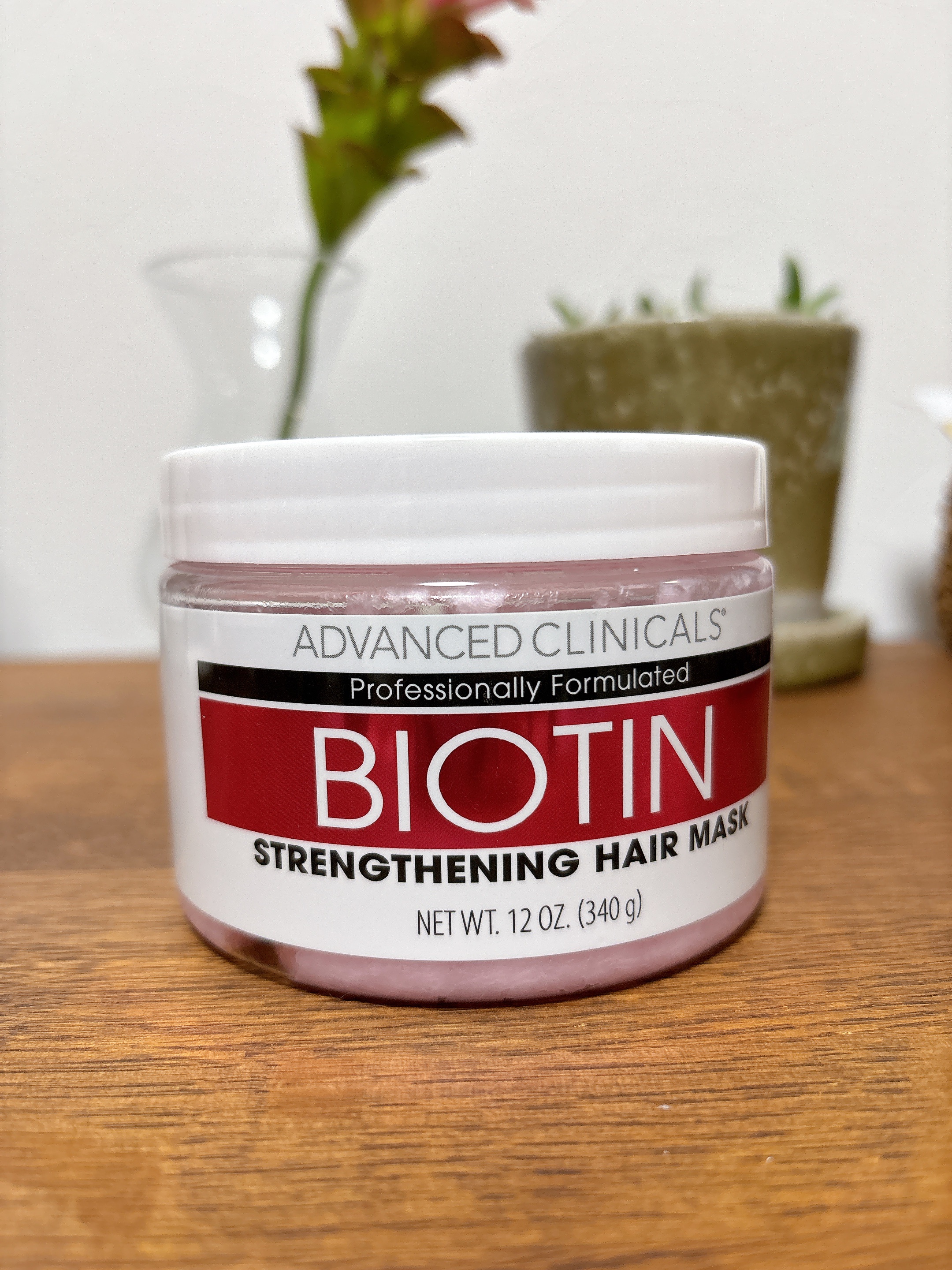 BIOTIN anti-breakage hair mask/ADVANCED CLINICALS/洗い流すヘアトリートメントを使ったクチコミ（1枚目）