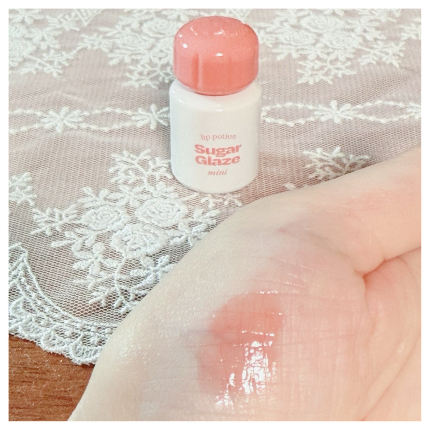 リップポーションミルクパールグロス/alternativestereo/リップグロスを使ったクチコミ(5枚目)