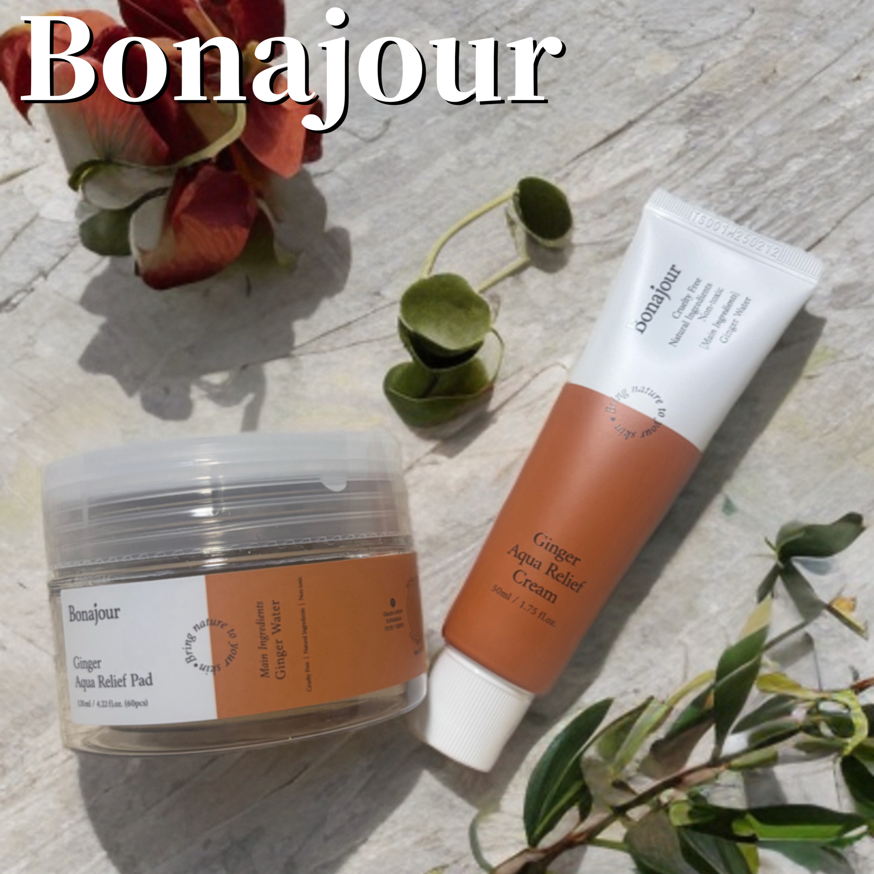 ジンジャーアクアリリーフパッド 60枚/Bonajour/トナーパッドを使ったクチコミ（1枚目）