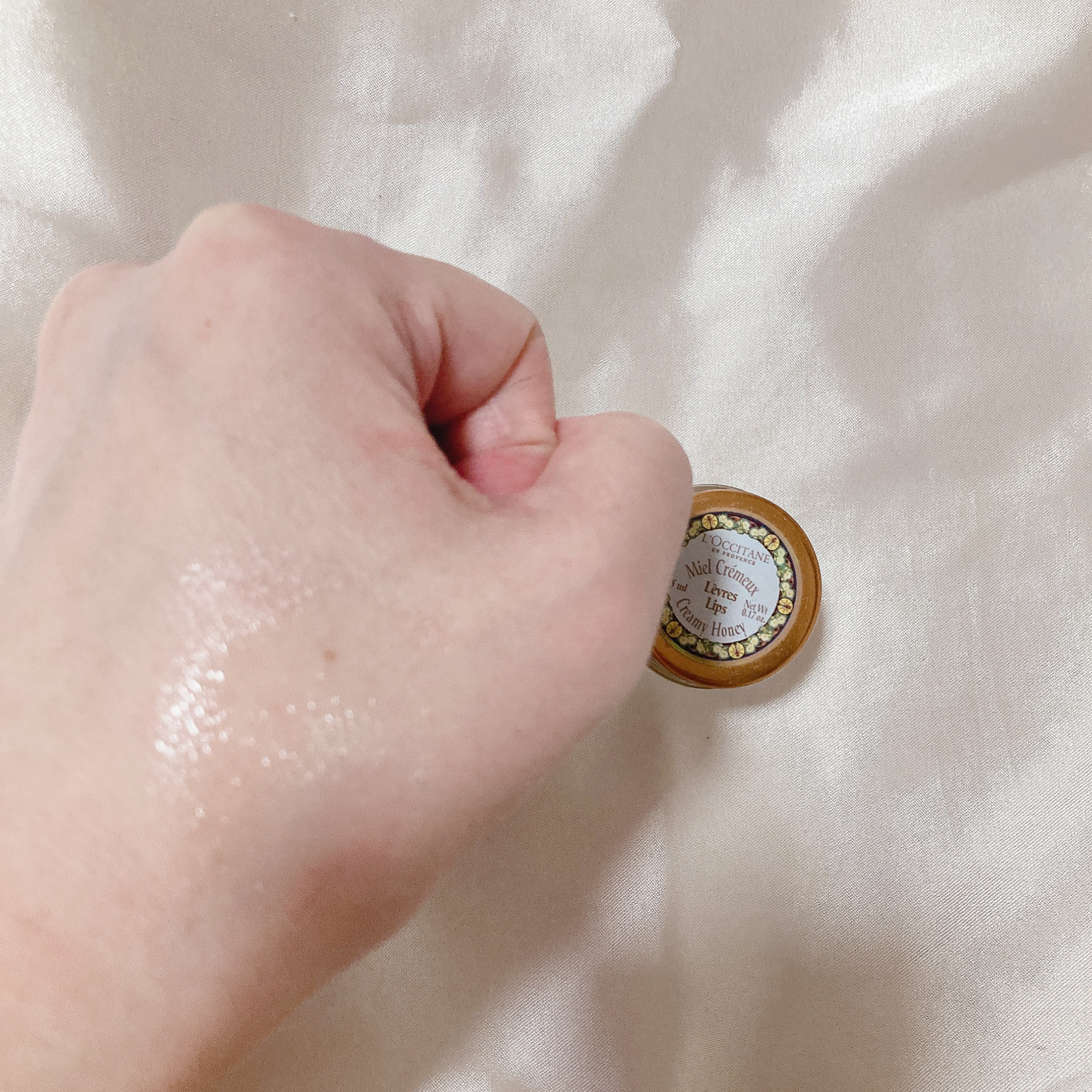 デリシャス＆フルーティー リップマルチバーム/L'OCCITANE/リップケアを使ったクチコミ（2枚目）