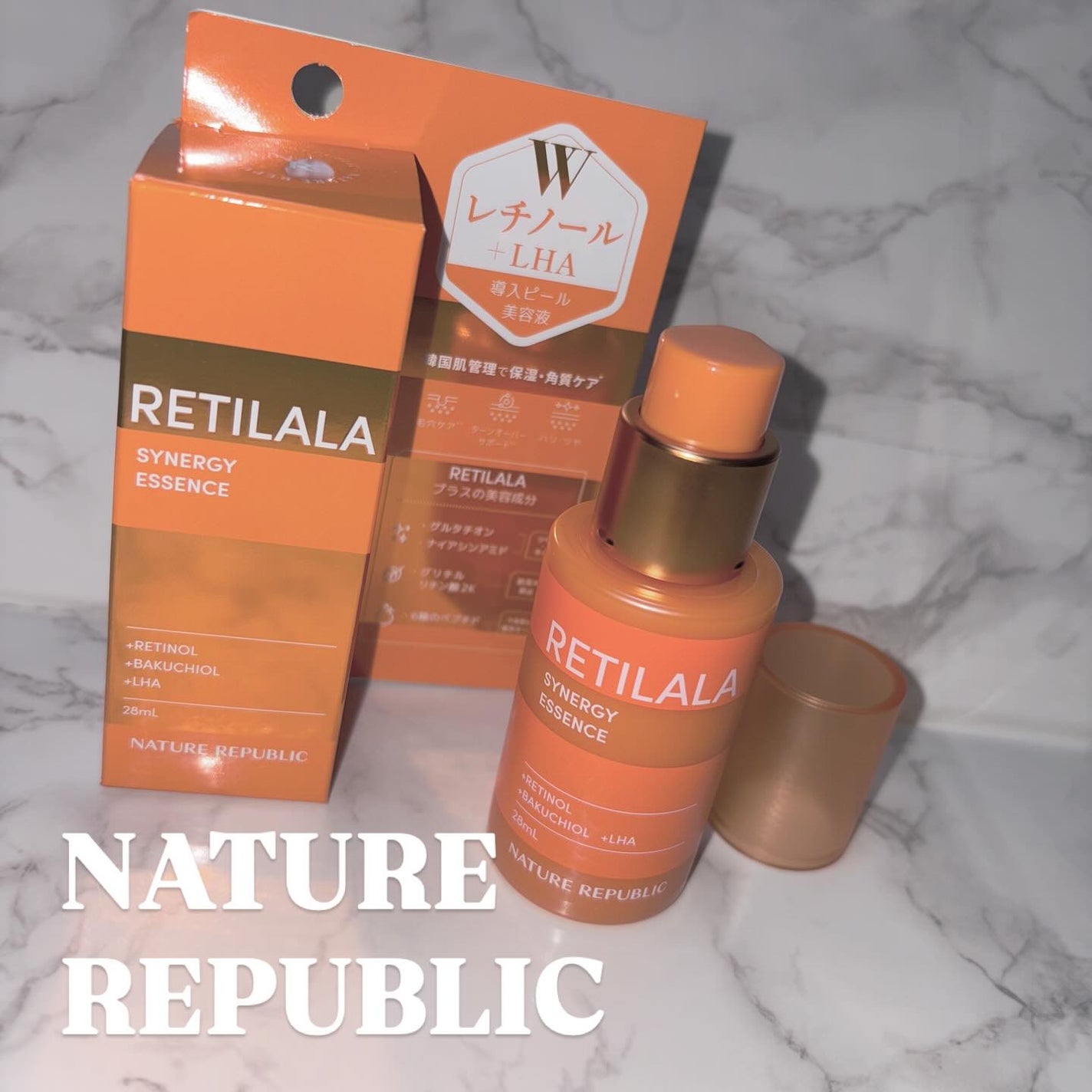 レチララ 美容液/ネイチャーリパブリック/美容液を使ったクチコミ(1枚目)