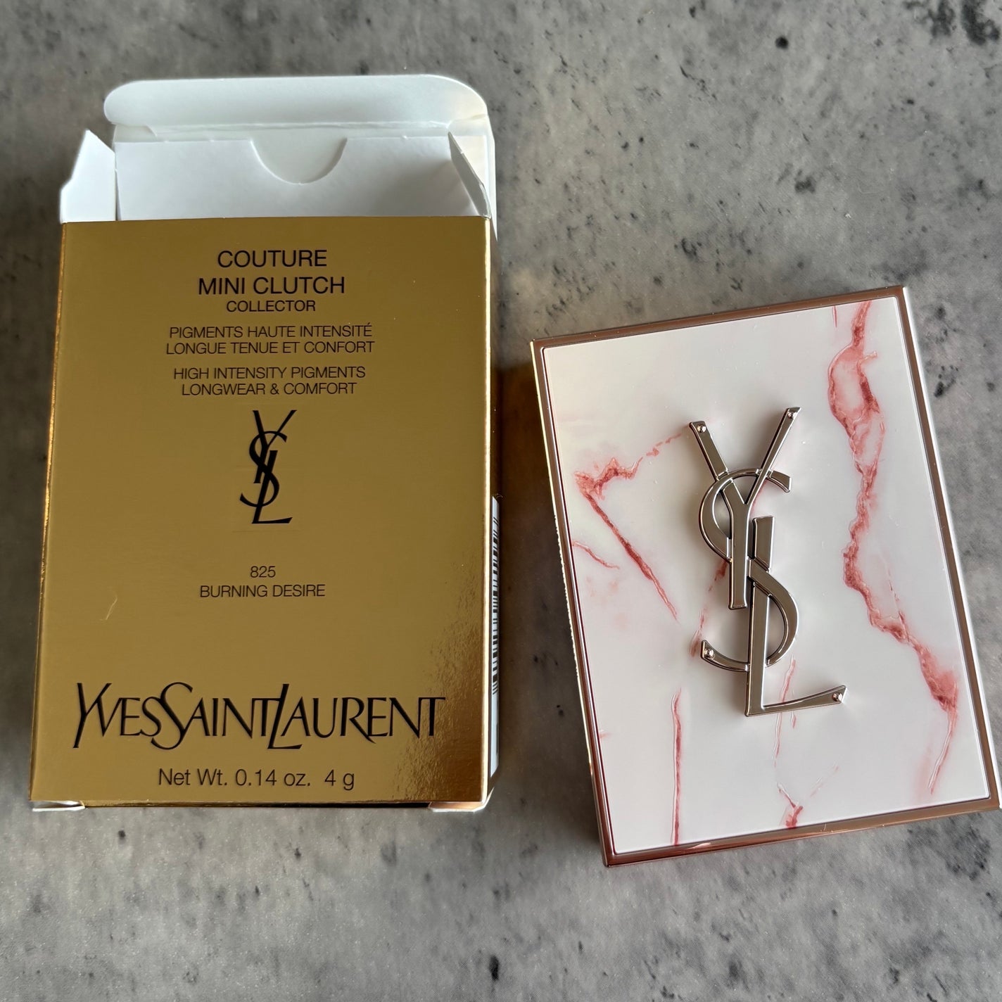 クチュール ミニ クラッチ/YVES SAINT LAURENT BEAUTE/アイシャドウパレットを使ったクチコミ(2枚目)