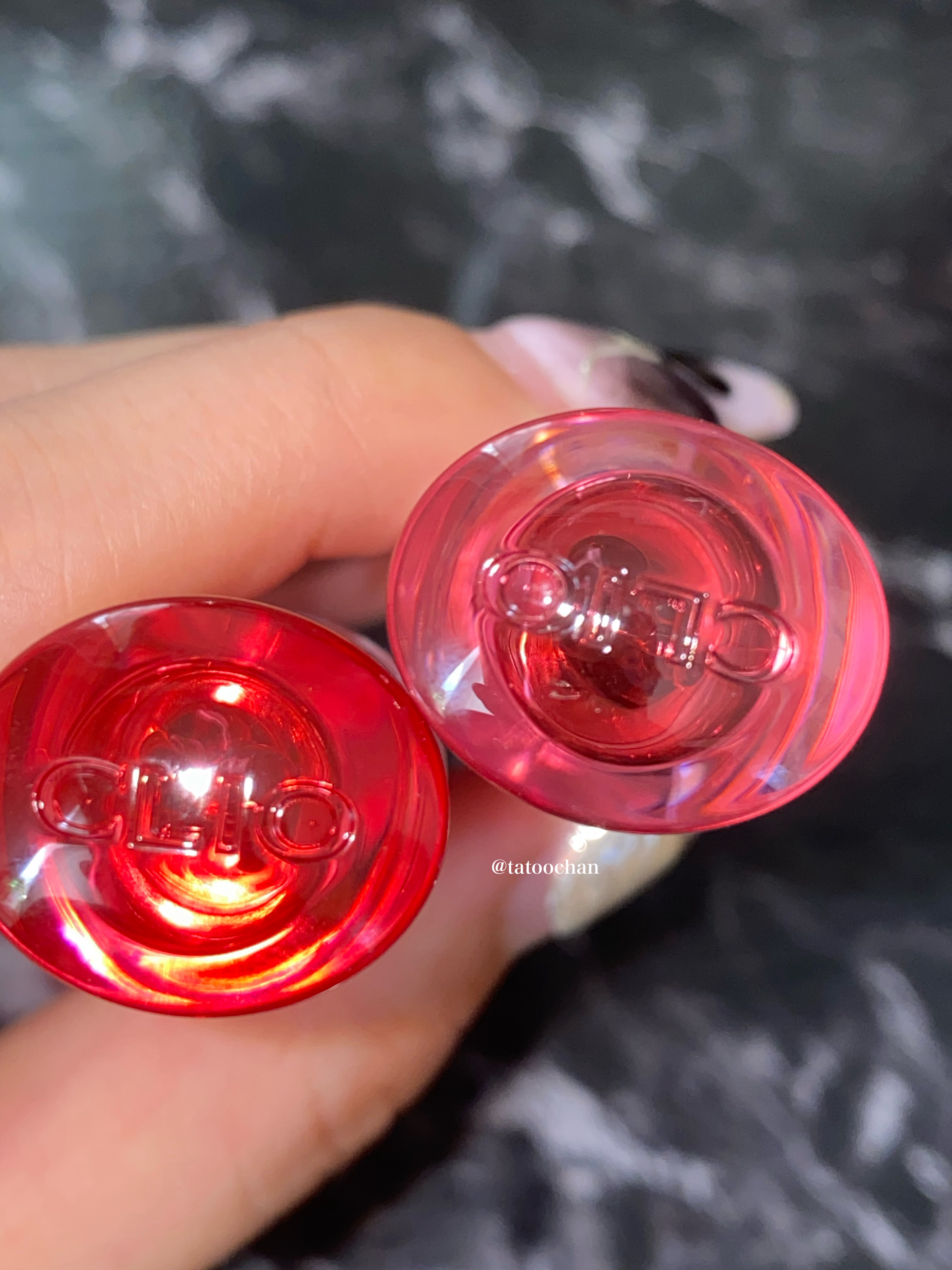 クリスタル グラム ティント/CLIO/リップティントを使ったクチコミ（2枚目）